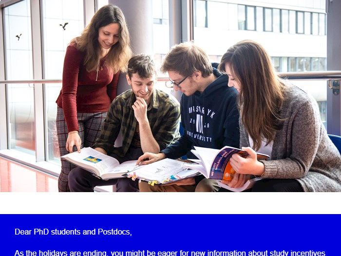 Newsletter for PhD students and Postdocs of the Faculty of Science MU 9-2022