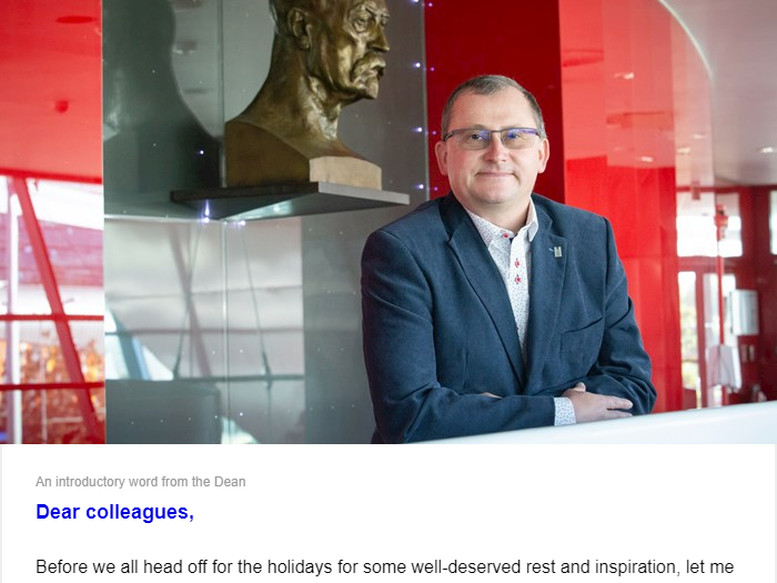 Newsletter for employees